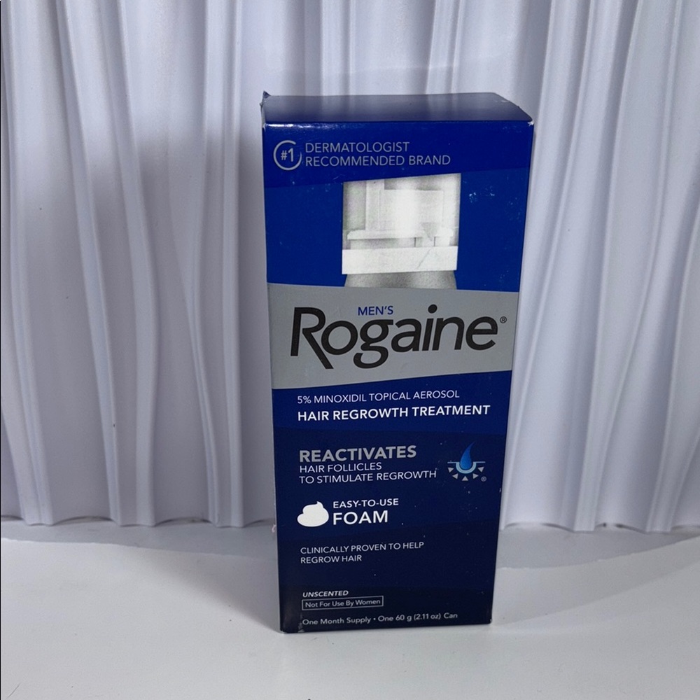 Rogaine Men’s Hair Regrowth Treatment Foam NWT